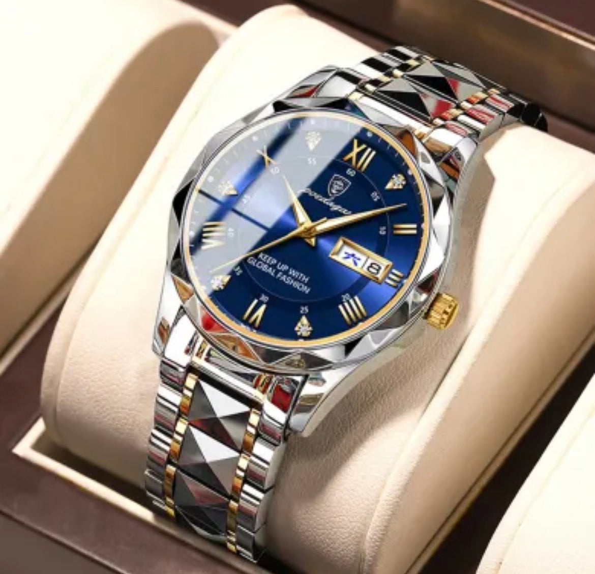 Reloj de hombre waterproof doble calendario (envío gratis)