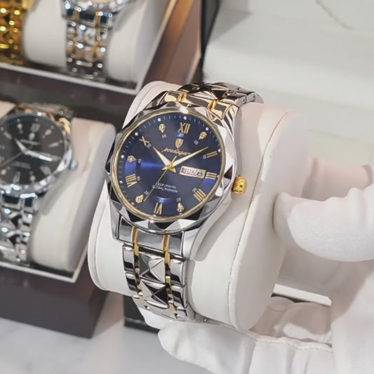 Reloj de hombre waterproof doble calendario (envío gratis)